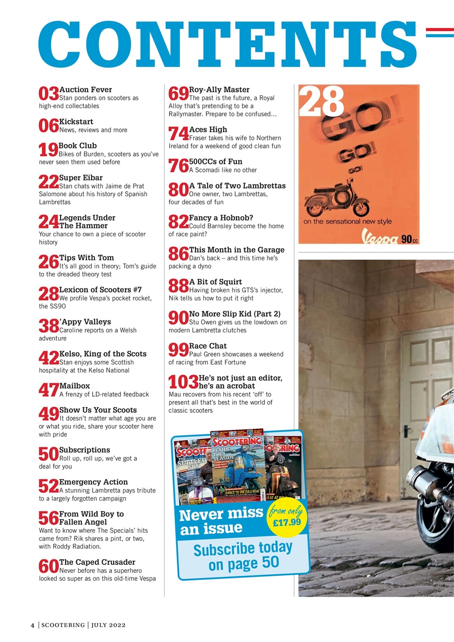 Scootering Preview Pages