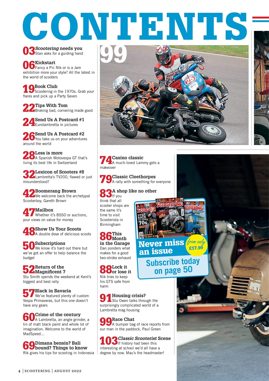 Scootering Preview Pages