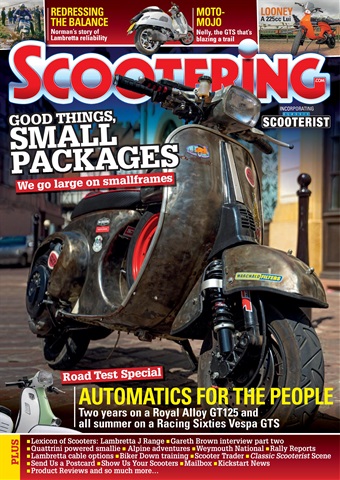 Scootering issue September 2022
