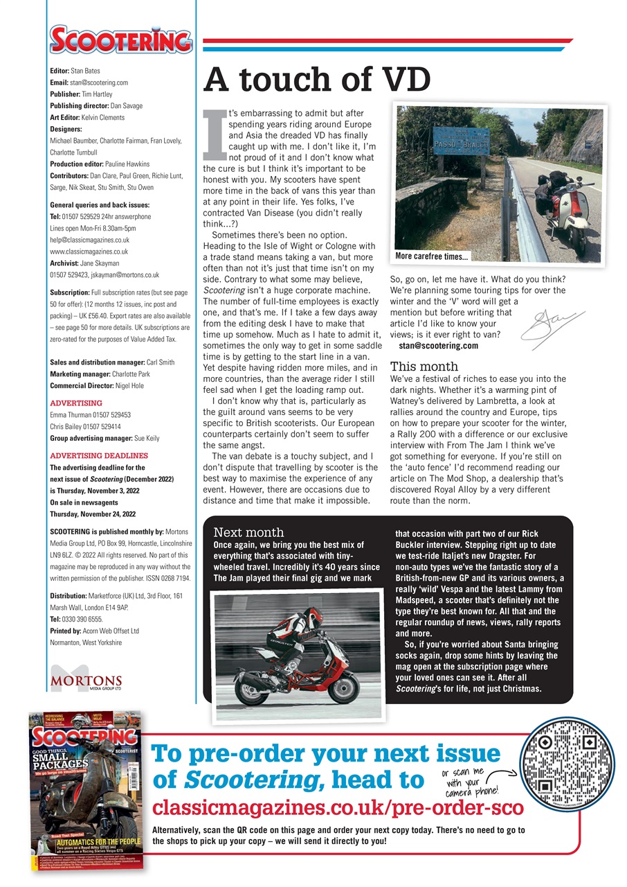 Scootering Preview Pages