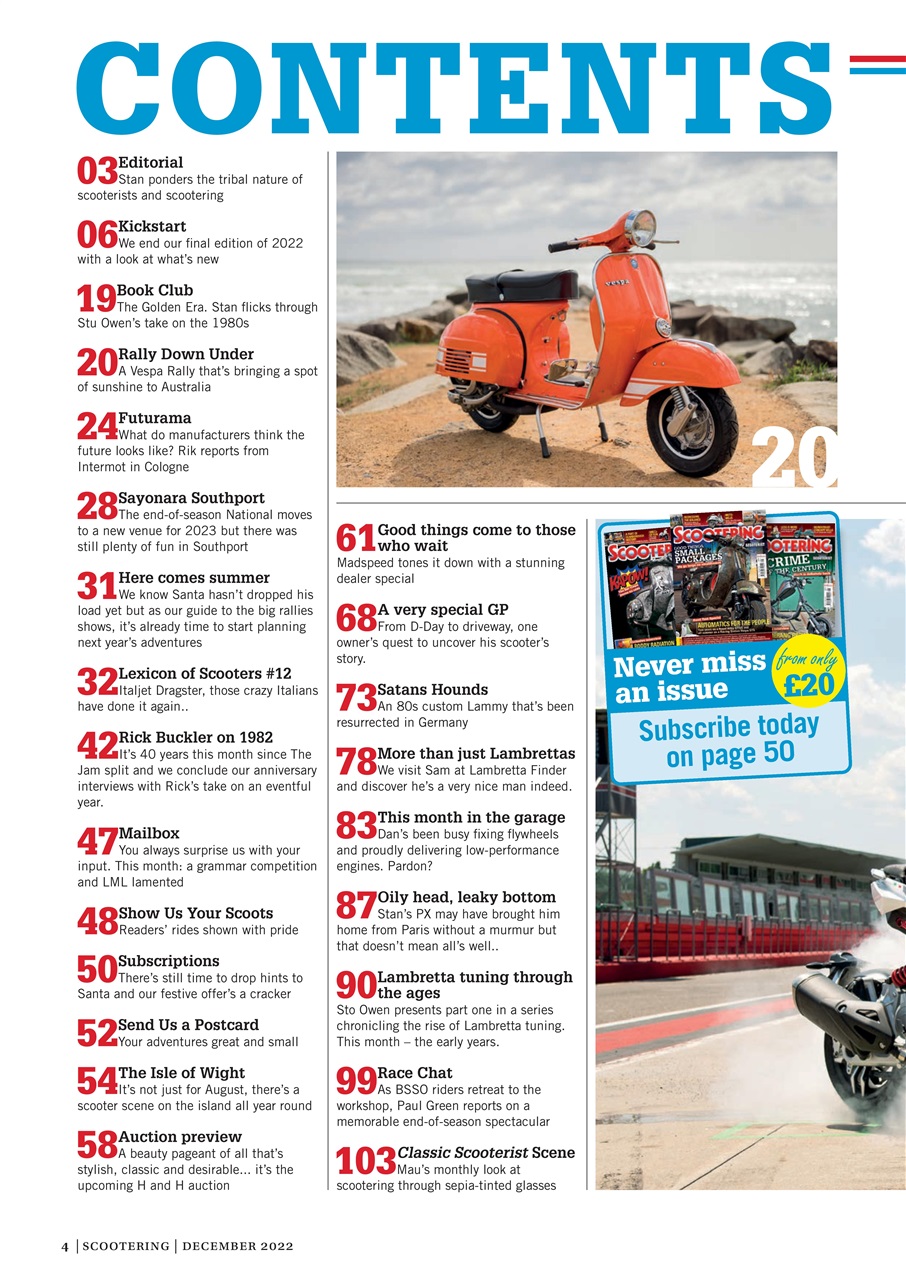 Scootering Preview Pages