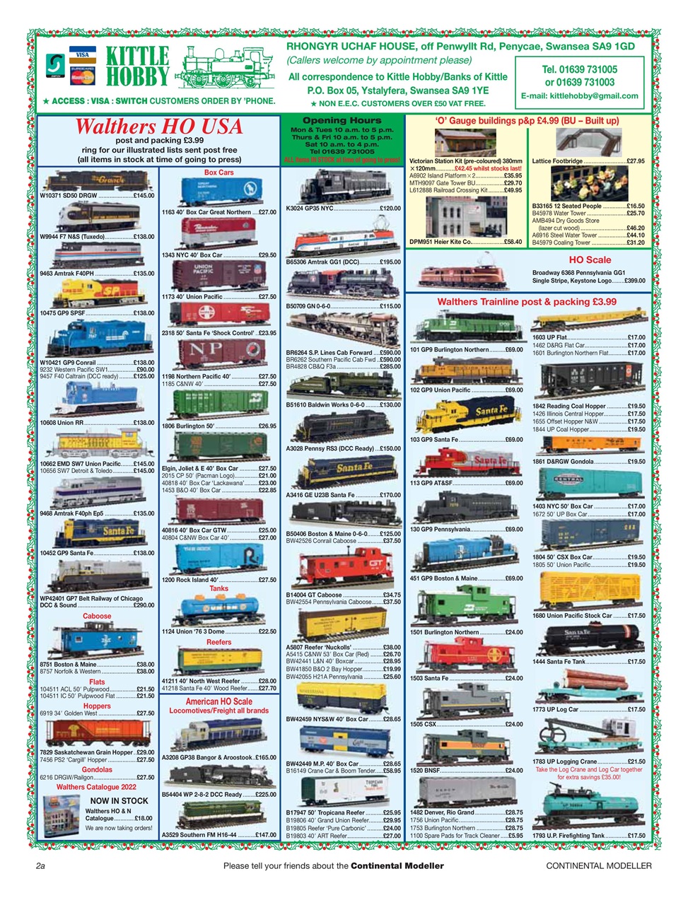 Continental Modeller Preview Pages