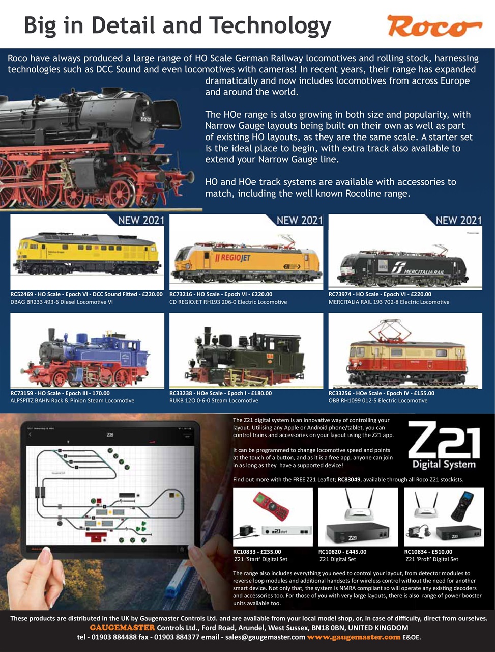 Continental Modeller Preview Pages