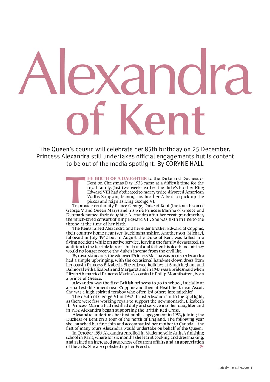 Majesty Magazine Preview Pages