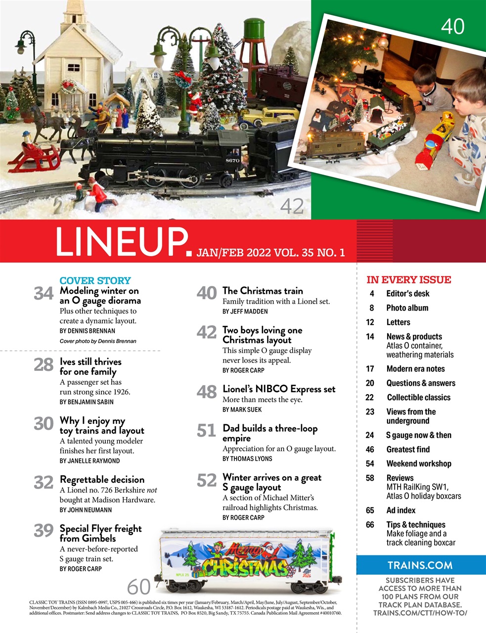 Classic Toy Trains Preview Pages