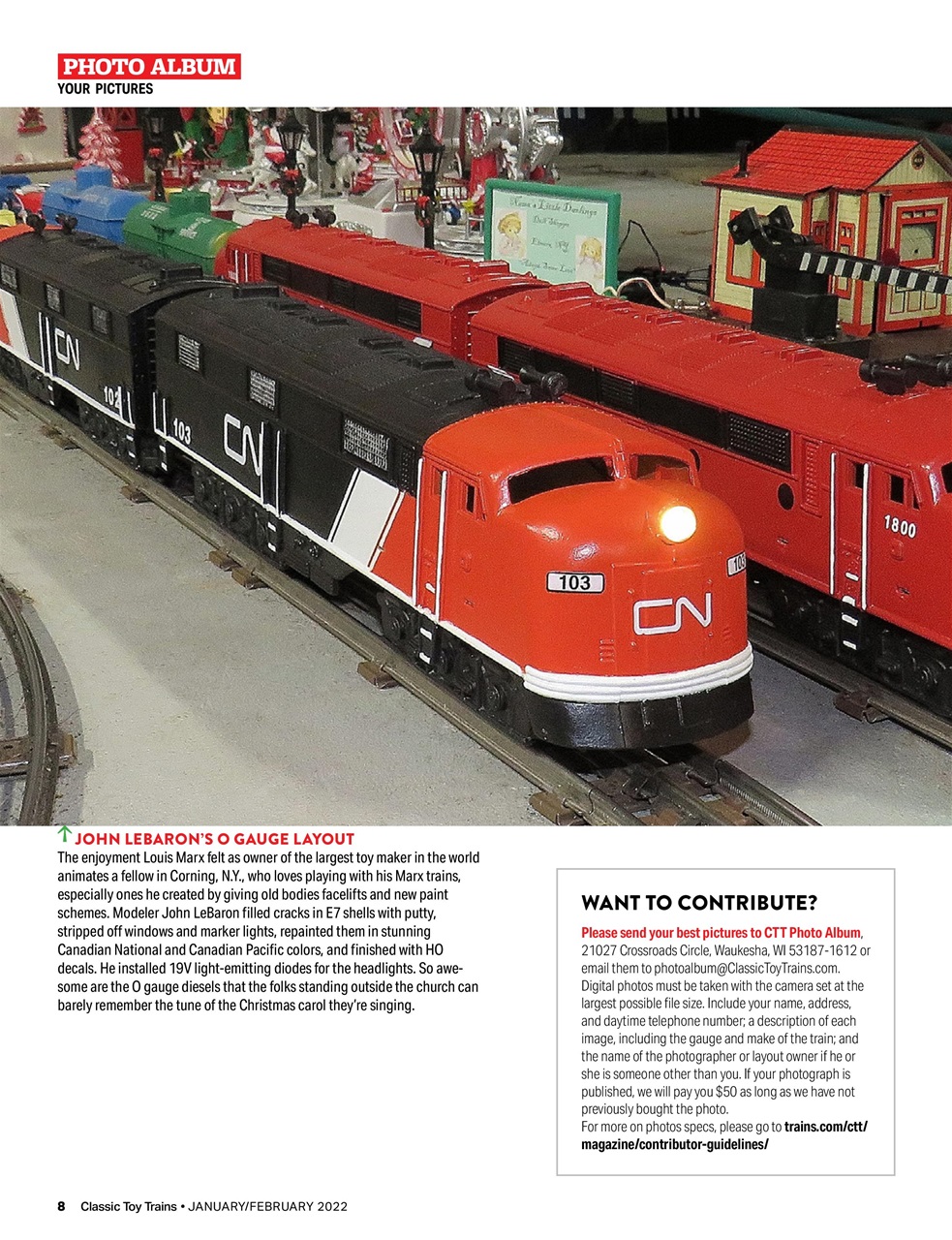 Classic Toy Trains Preview Pages