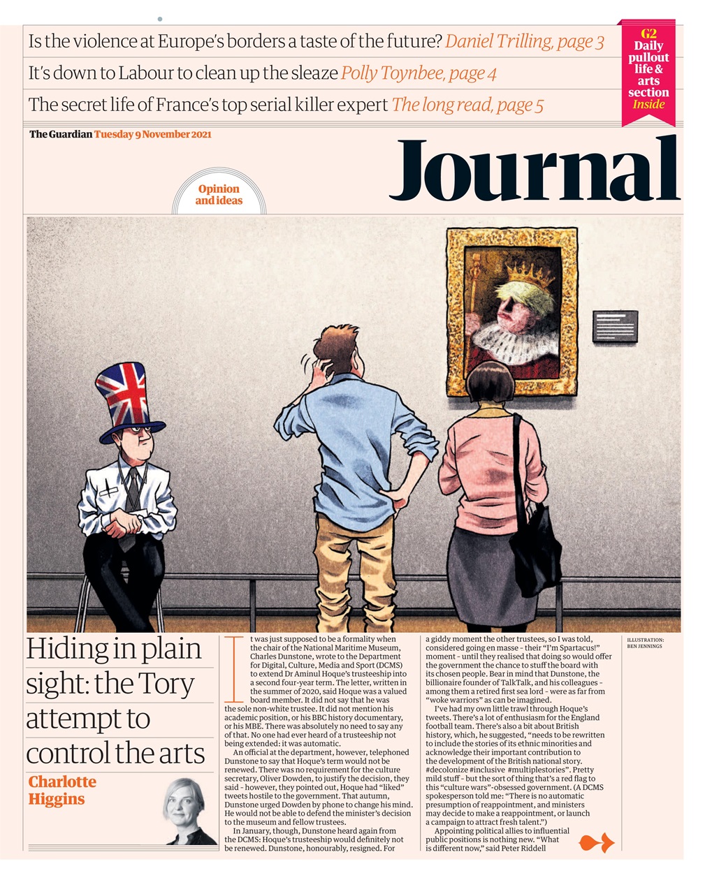 The Guardian Newspaper Preview Pages