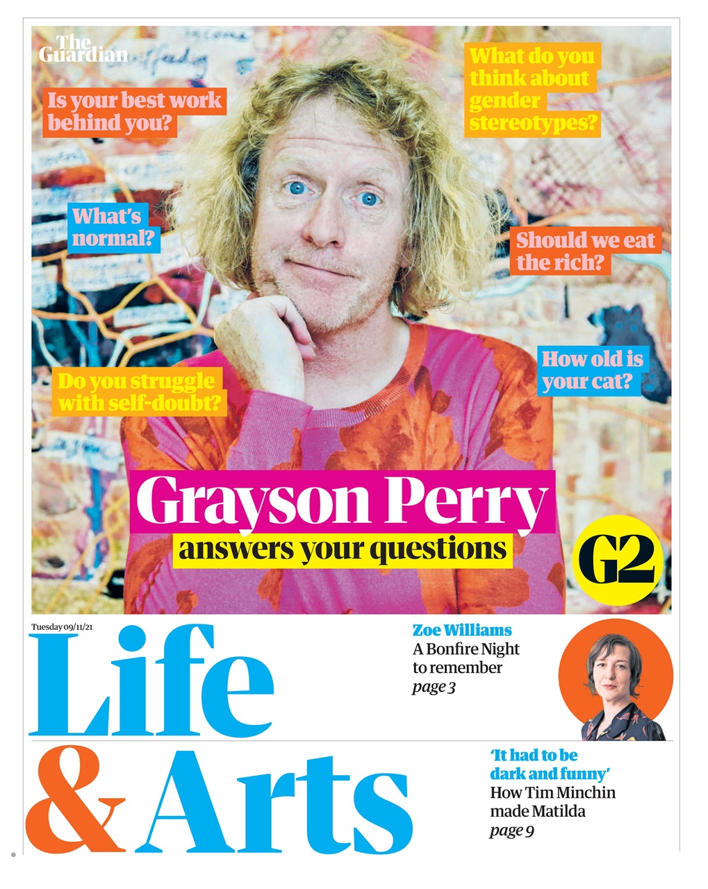 The Guardian Newspaper Preview Pages