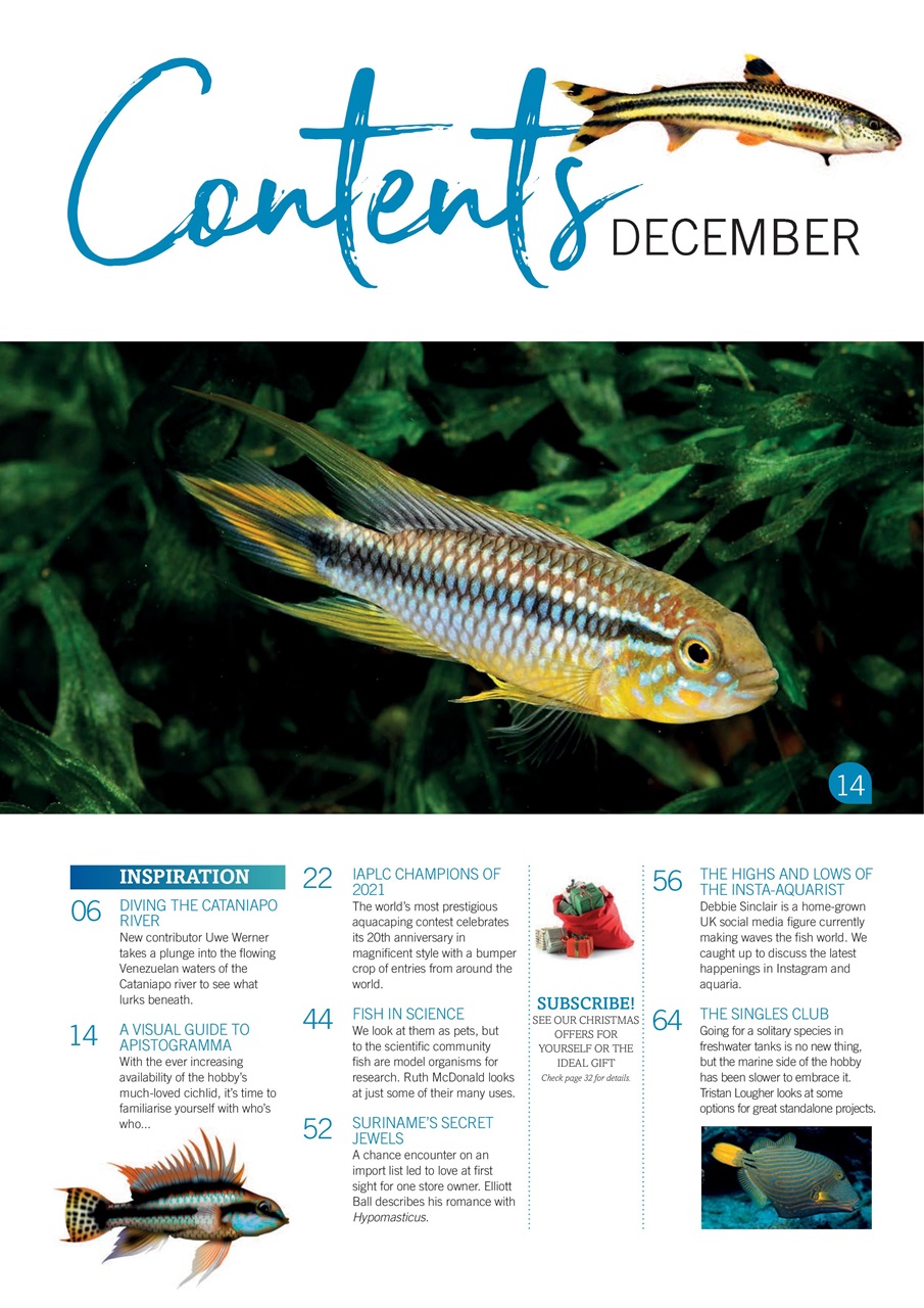 Practical Fishkeeping Preview Pages