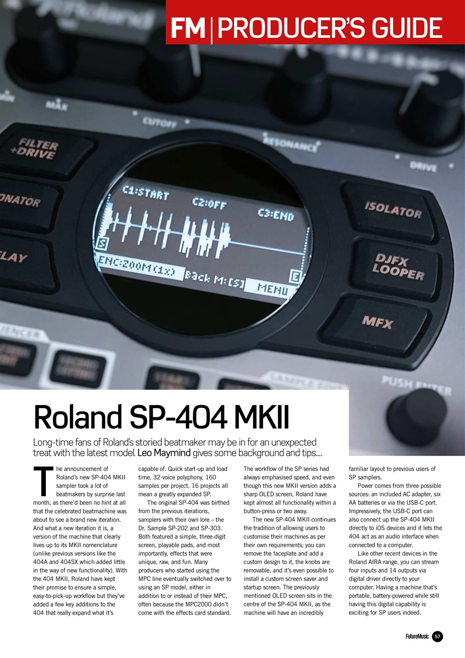 Future Music Preview Pages