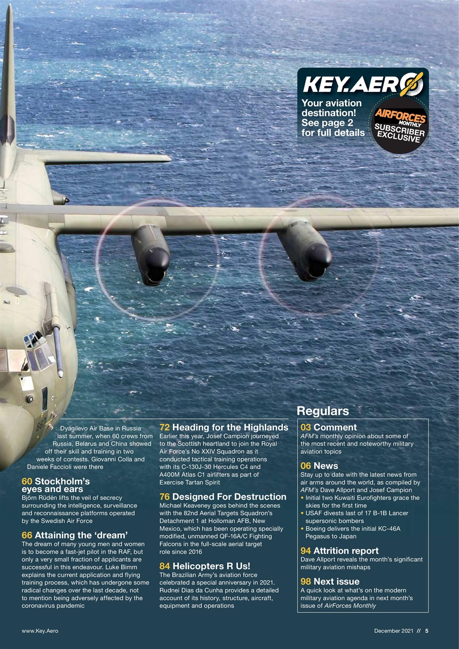AirForces Monthly Preview Pages