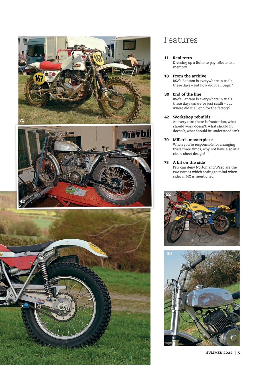 Classic Dirt Bike Preview Pages