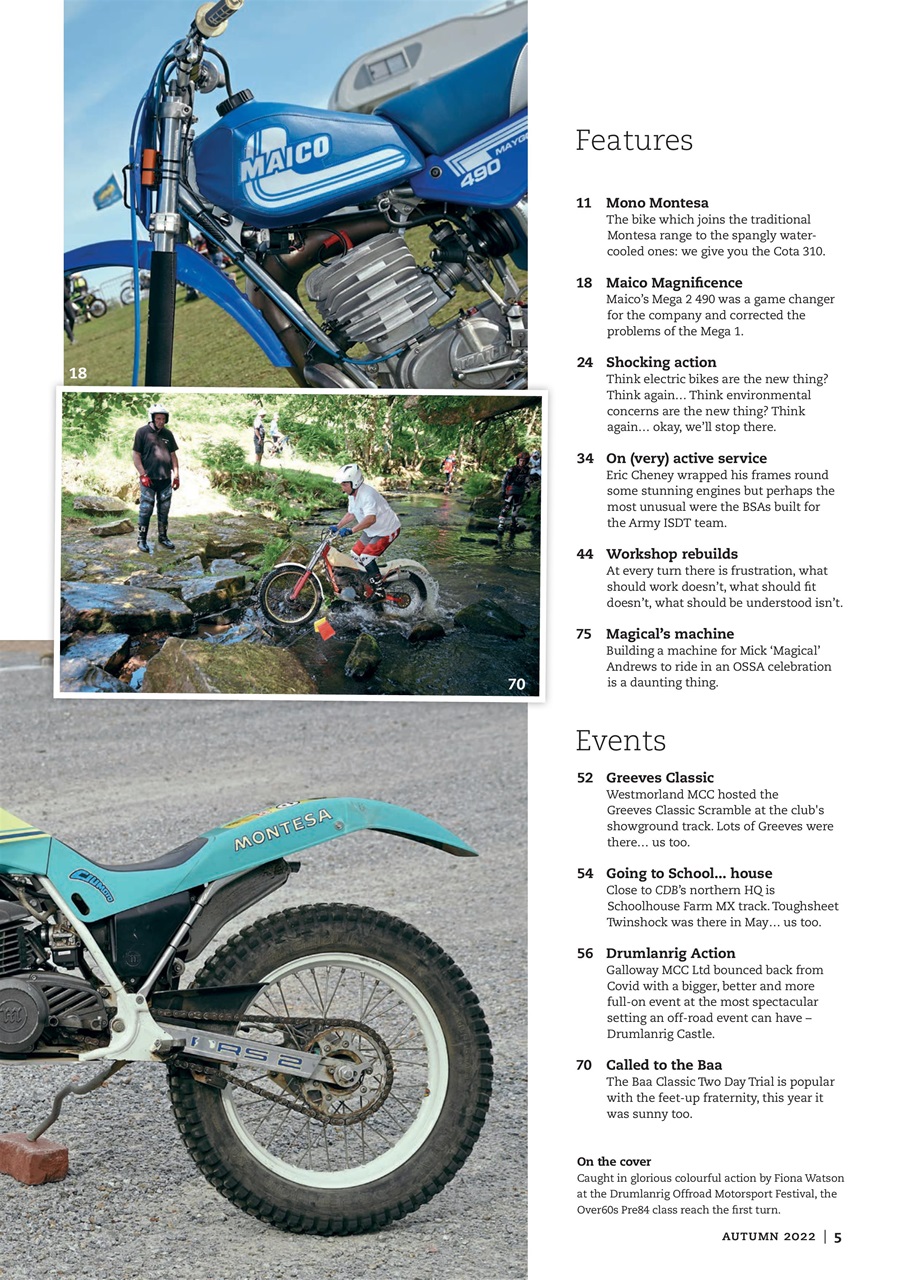 Classic Dirt Bike Preview Pages