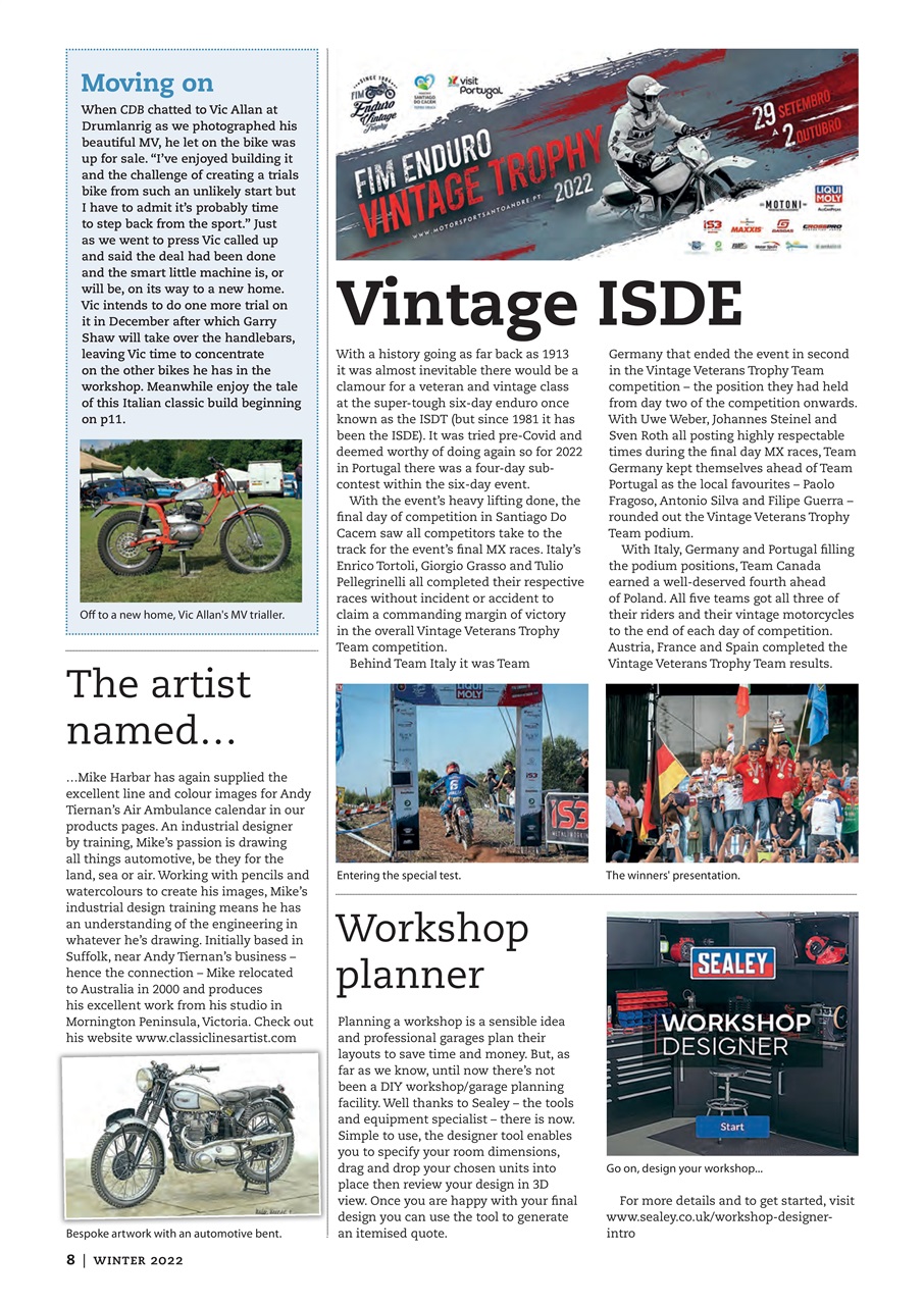 Classic Dirt Bike Preview Pages