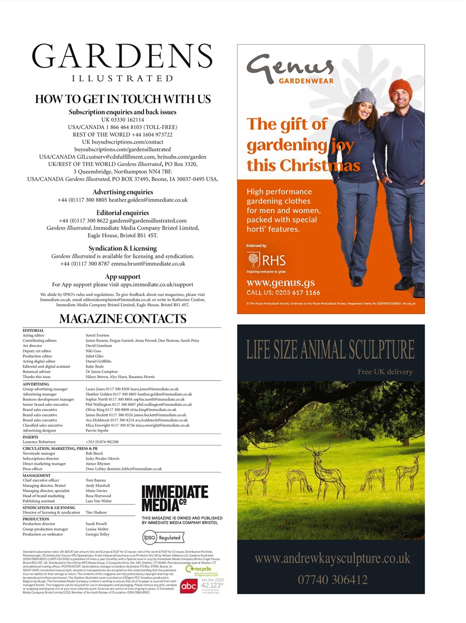 Gardens Illustrated Preview Pages