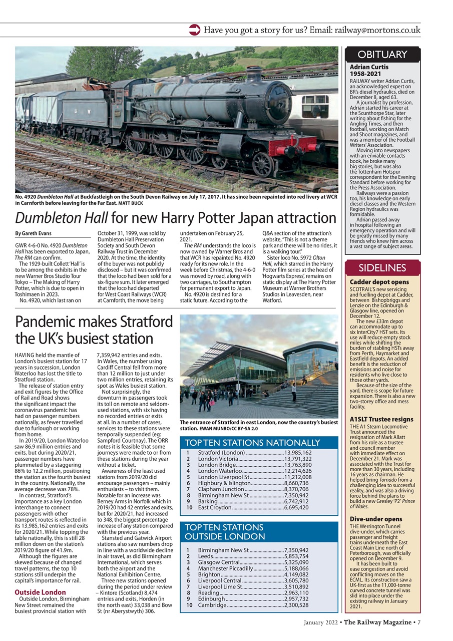 Railway Magazine Preview Pages