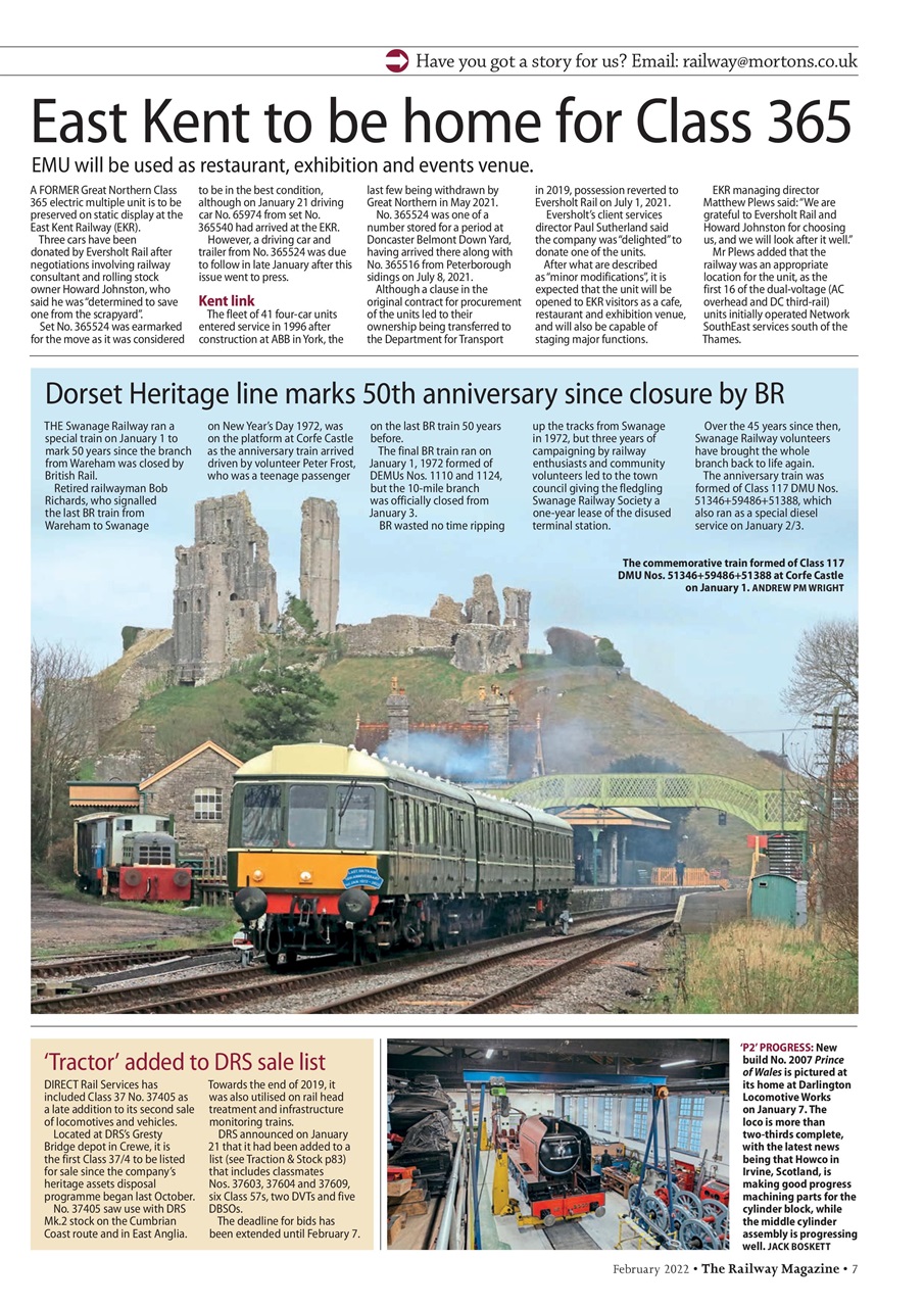 Railway Magazine Preview Pages