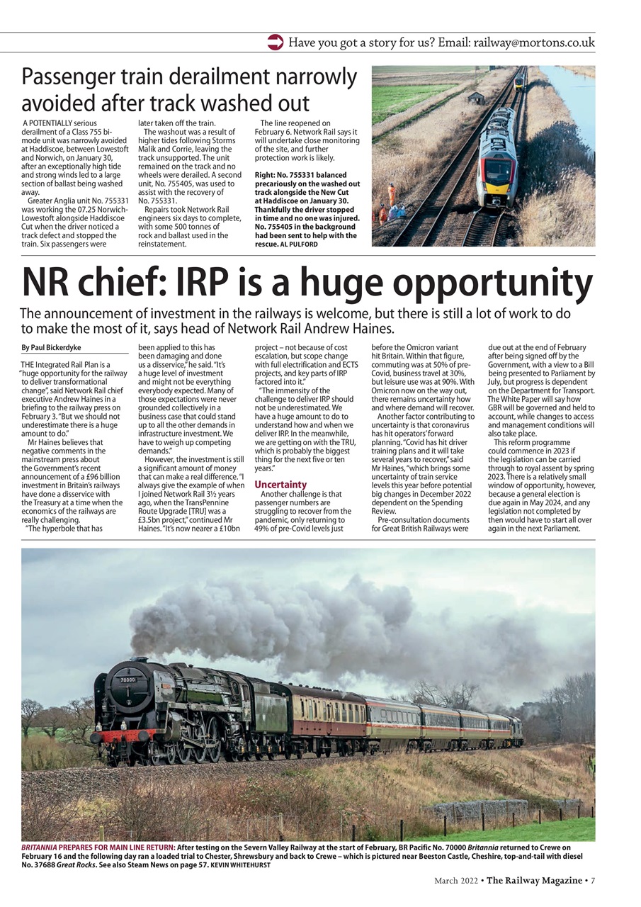 Railway Magazine Preview Pages