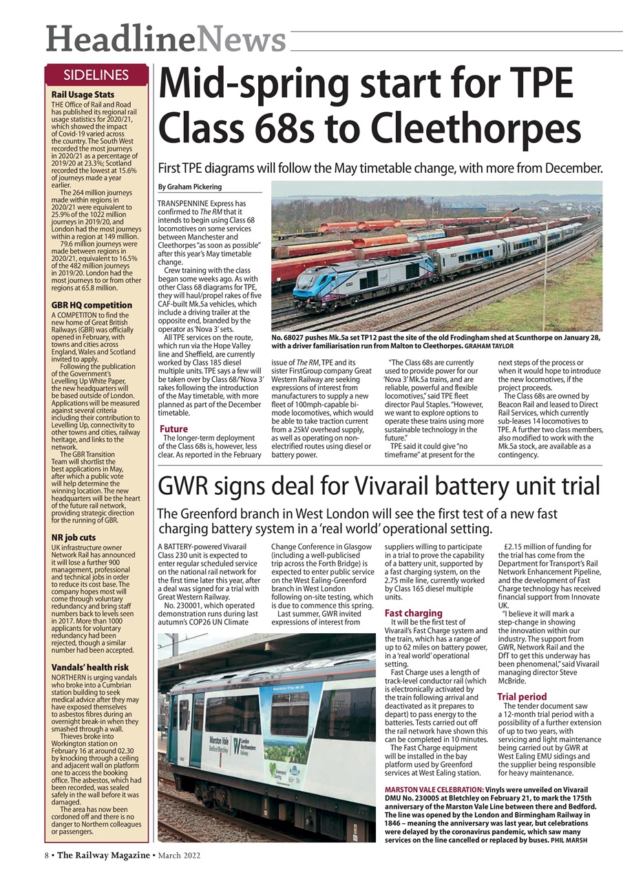 Railway Magazine Preview Pages