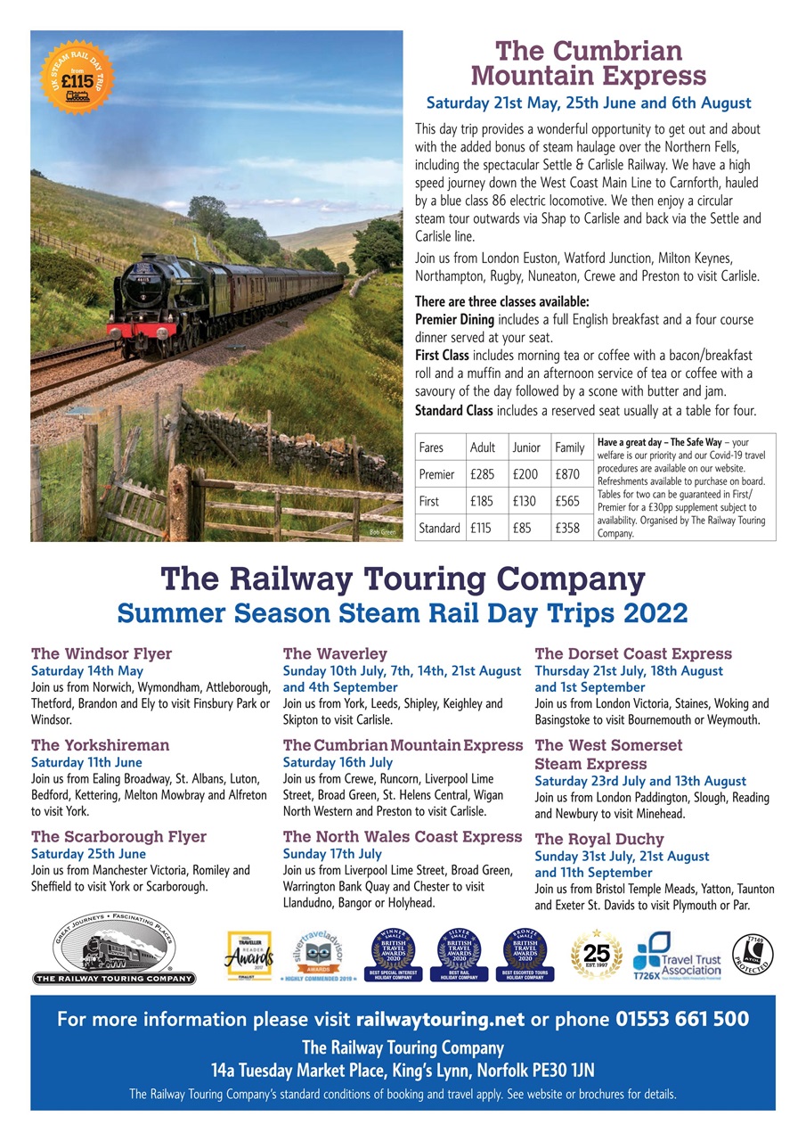 Railway Magazine Preview Pages