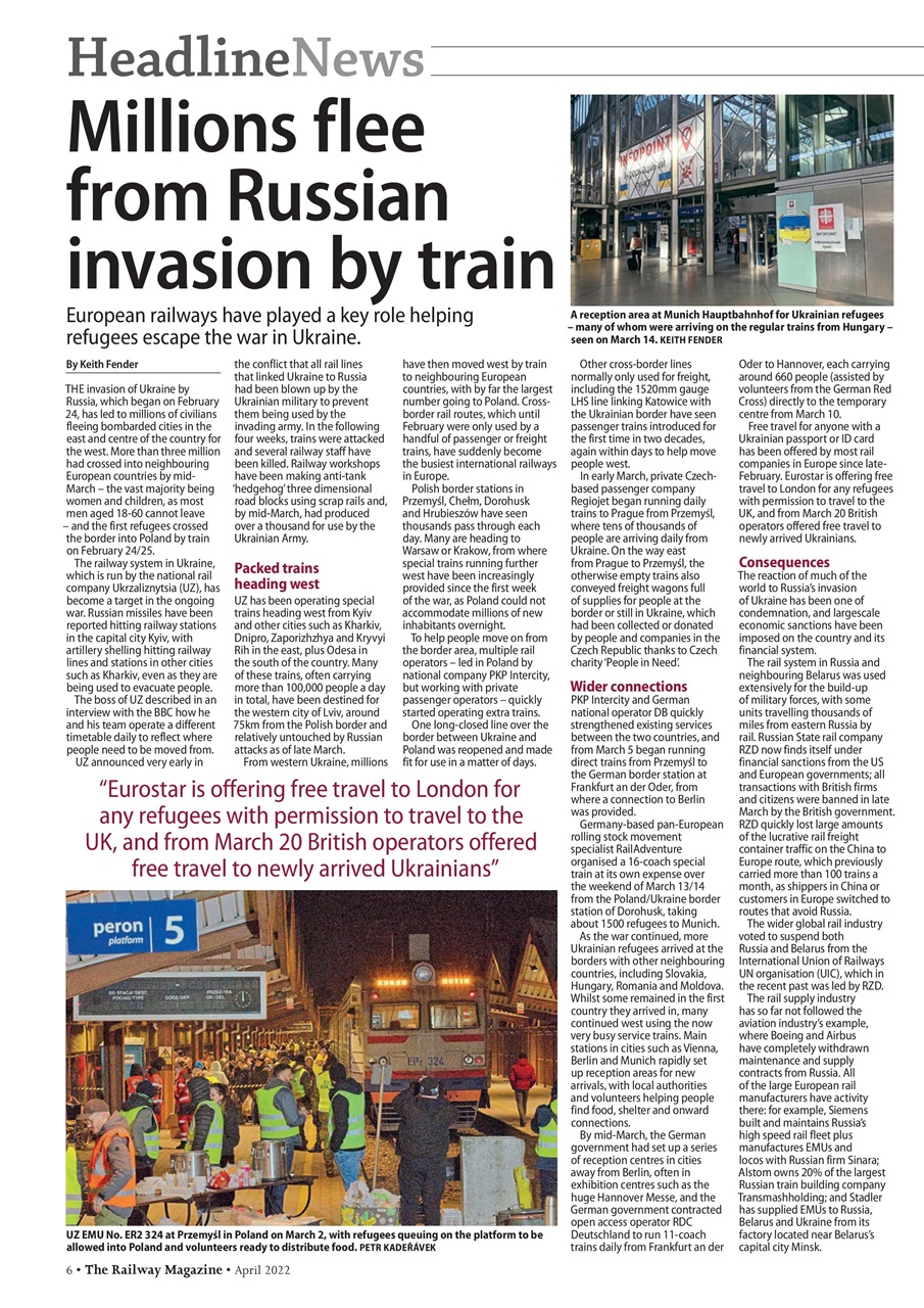 Railway Magazine Preview Pages