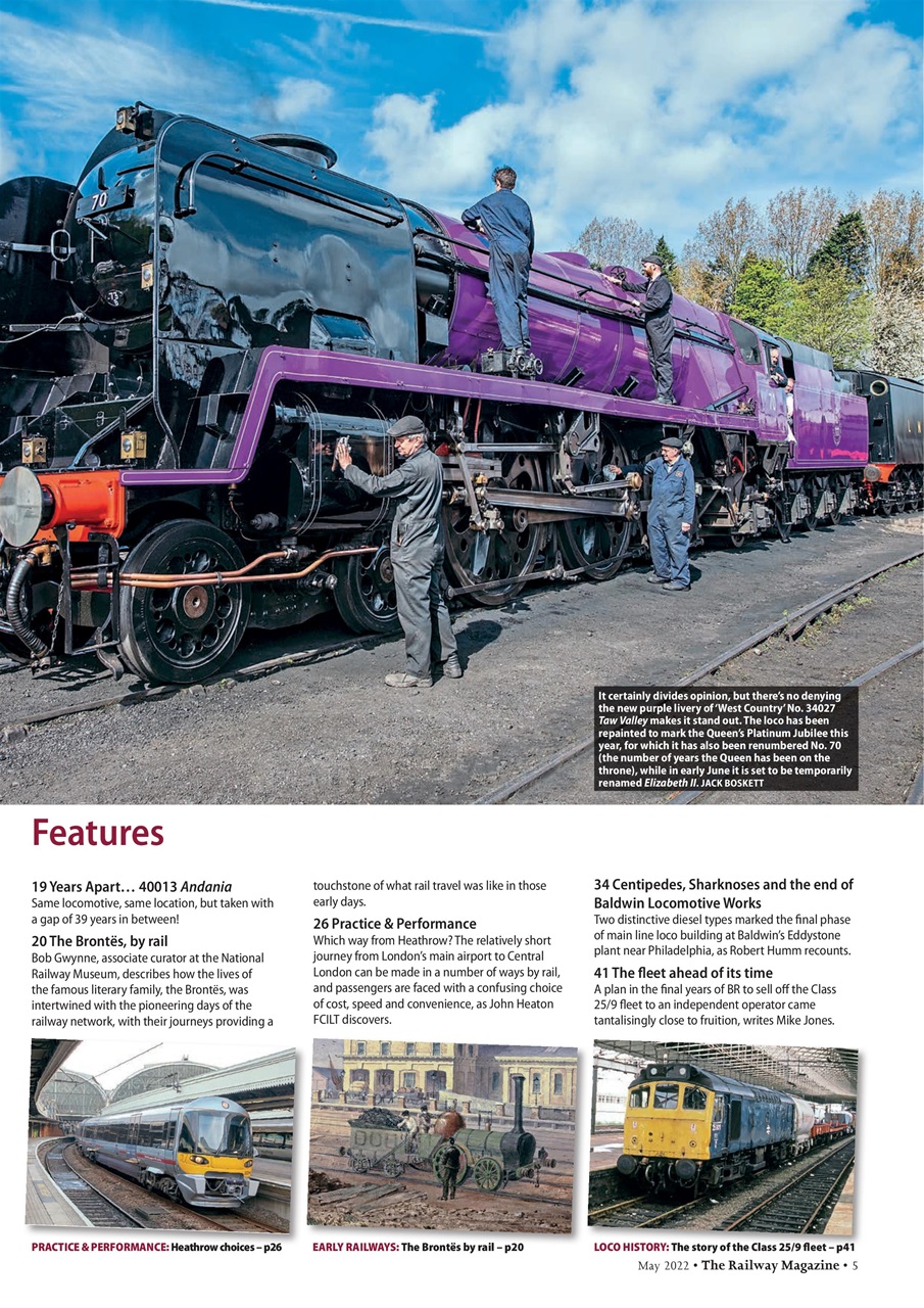 Railway Magazine Preview Pages