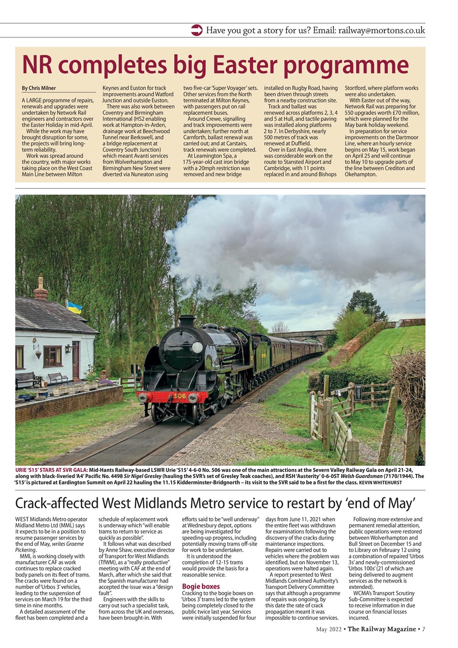 Railway Magazine Preview Pages