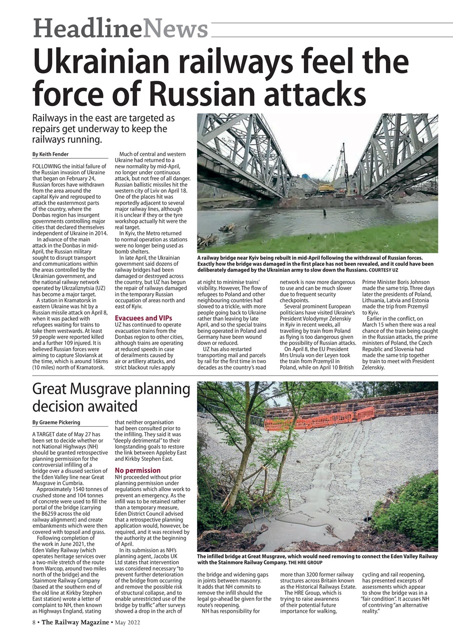 Railway Magazine Preview Pages