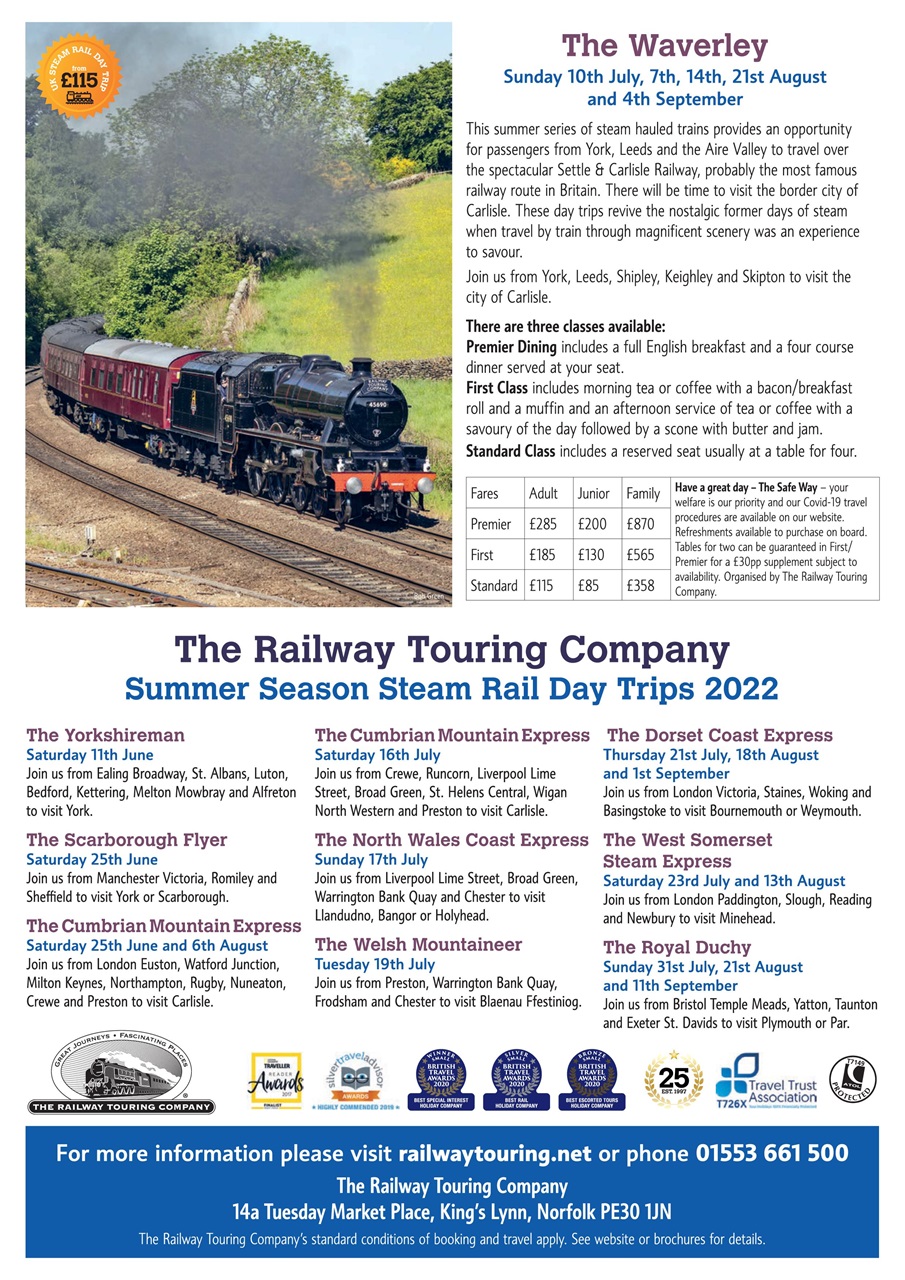 Railway Magazine Preview Pages