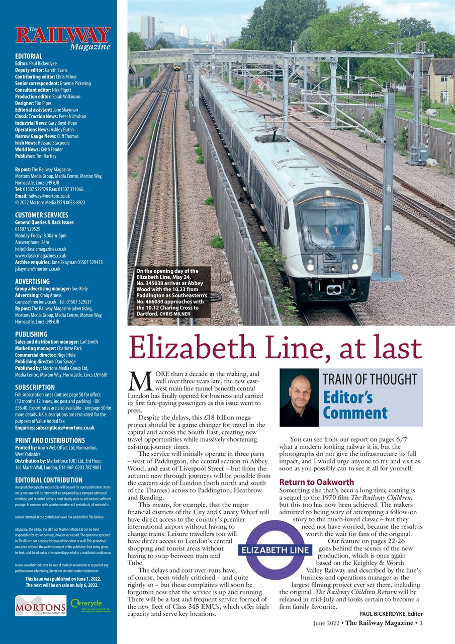 Railway Magazine Preview Pages