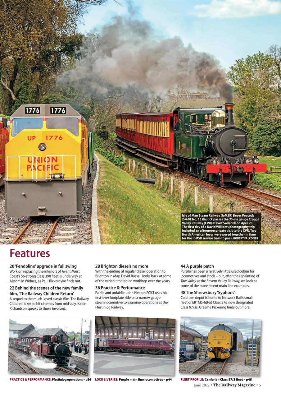 Railway Magazine Preview Pages