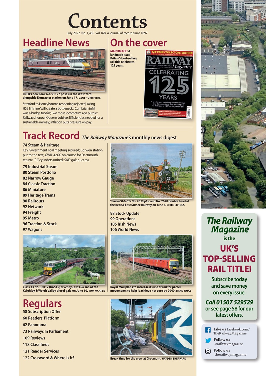 Railway Magazine Preview Pages