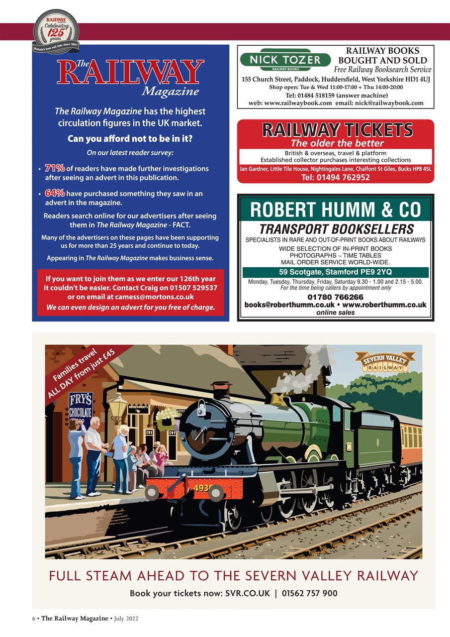 Railway Magazine Preview Pages