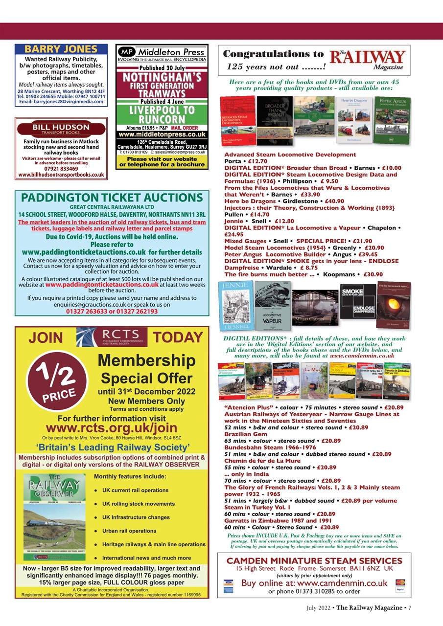 Railway Magazine Preview Pages
