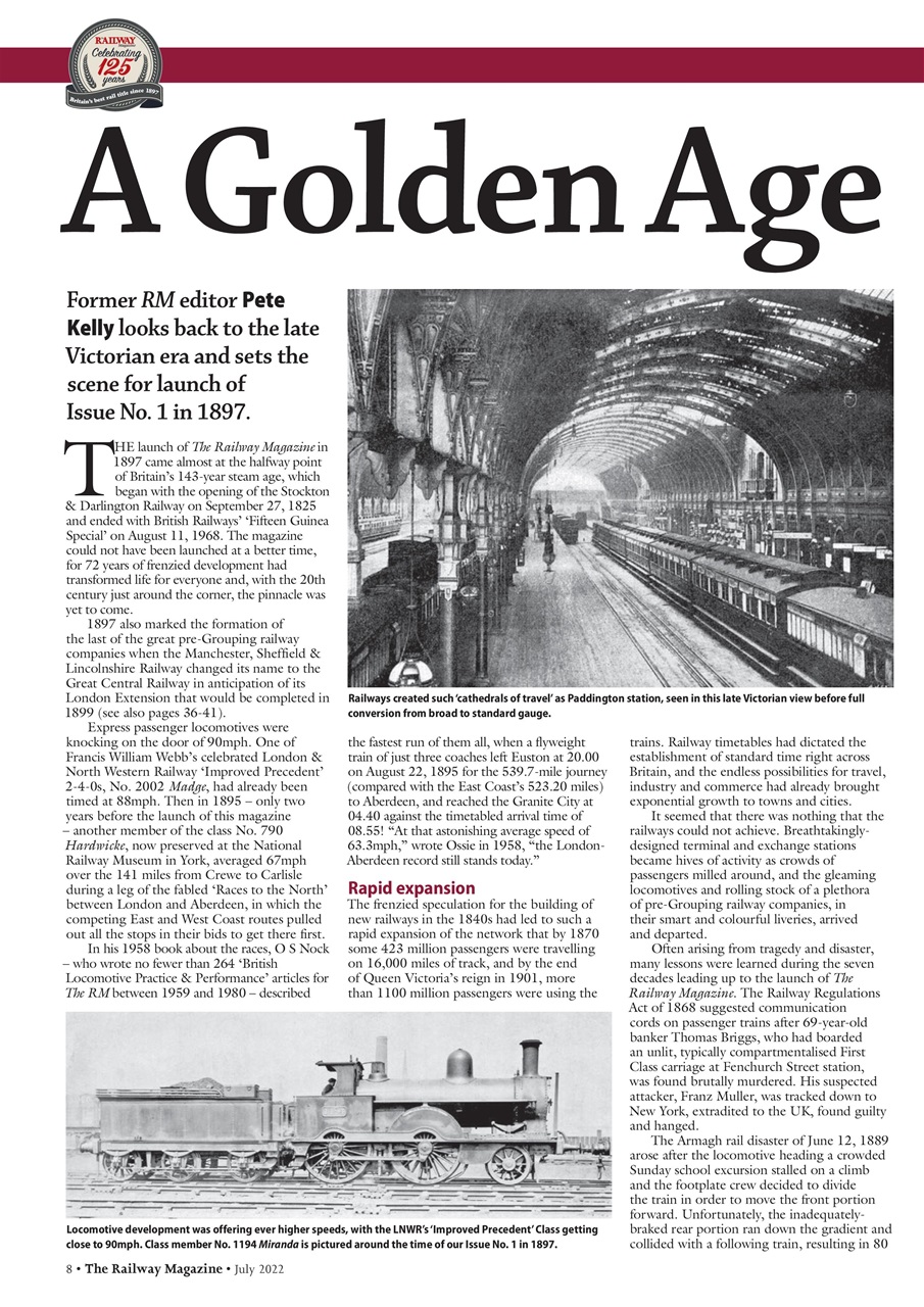 Railway Magazine Preview Pages