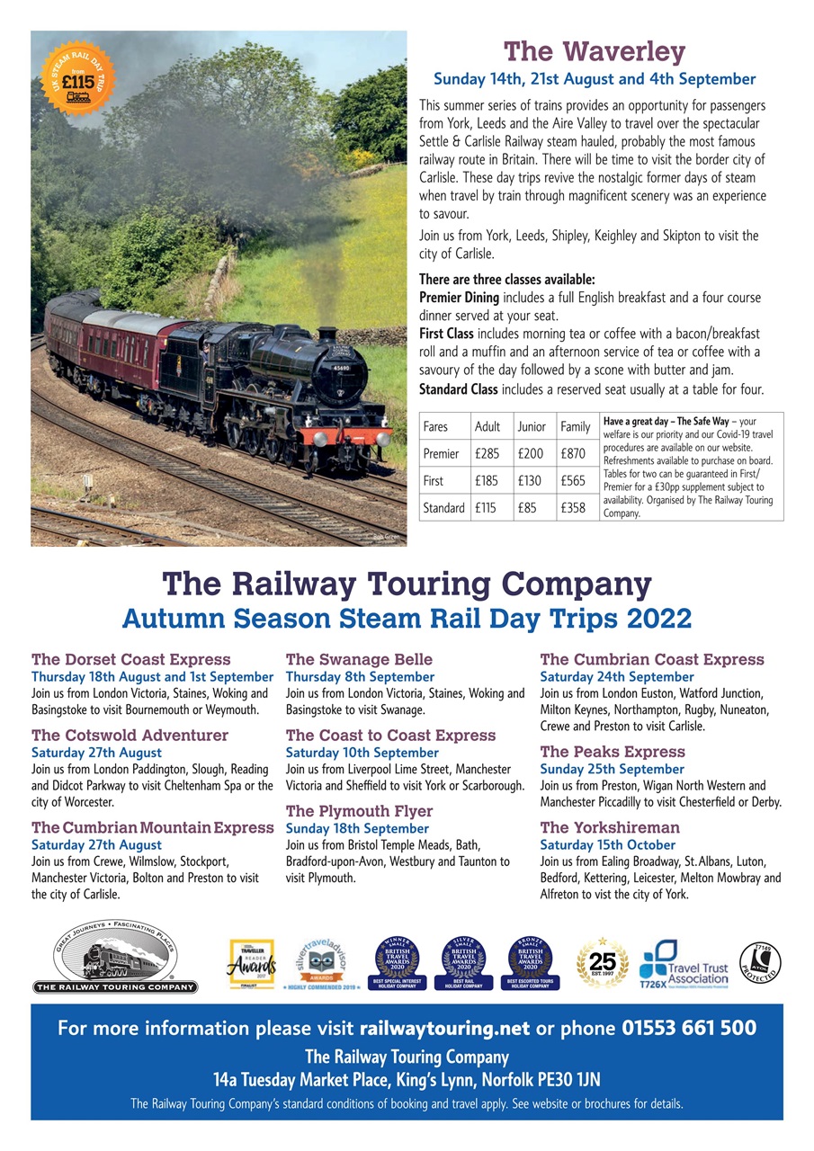 Railway Magazine Preview Pages