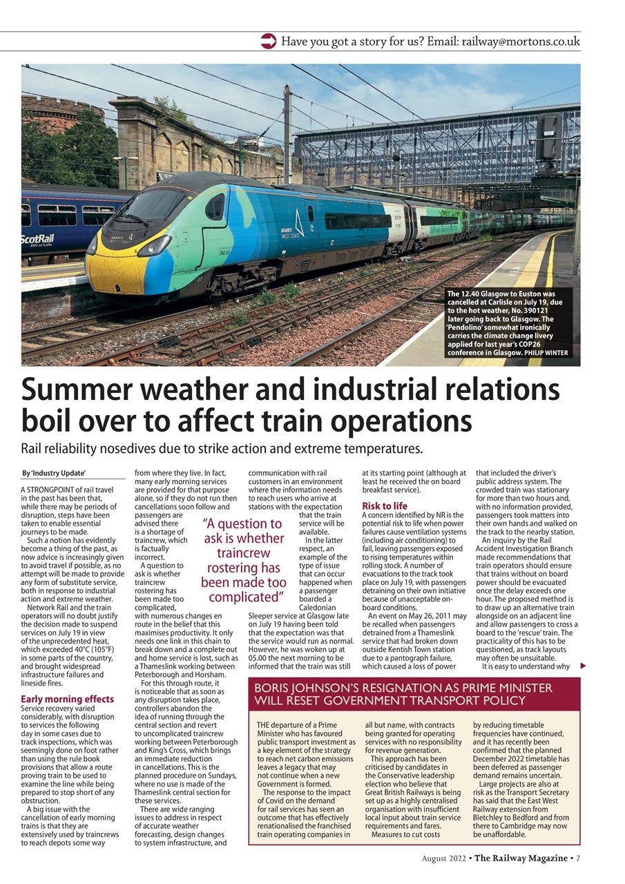 Railway Magazine Preview Pages