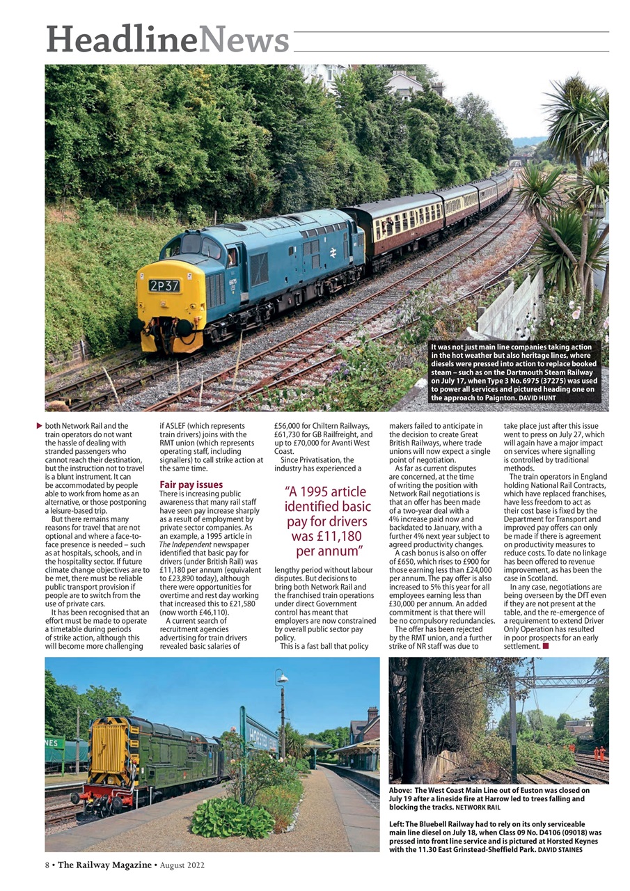 Railway Magazine Preview Pages