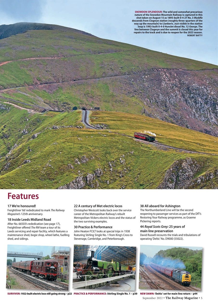 Railway Magazine Preview Pages