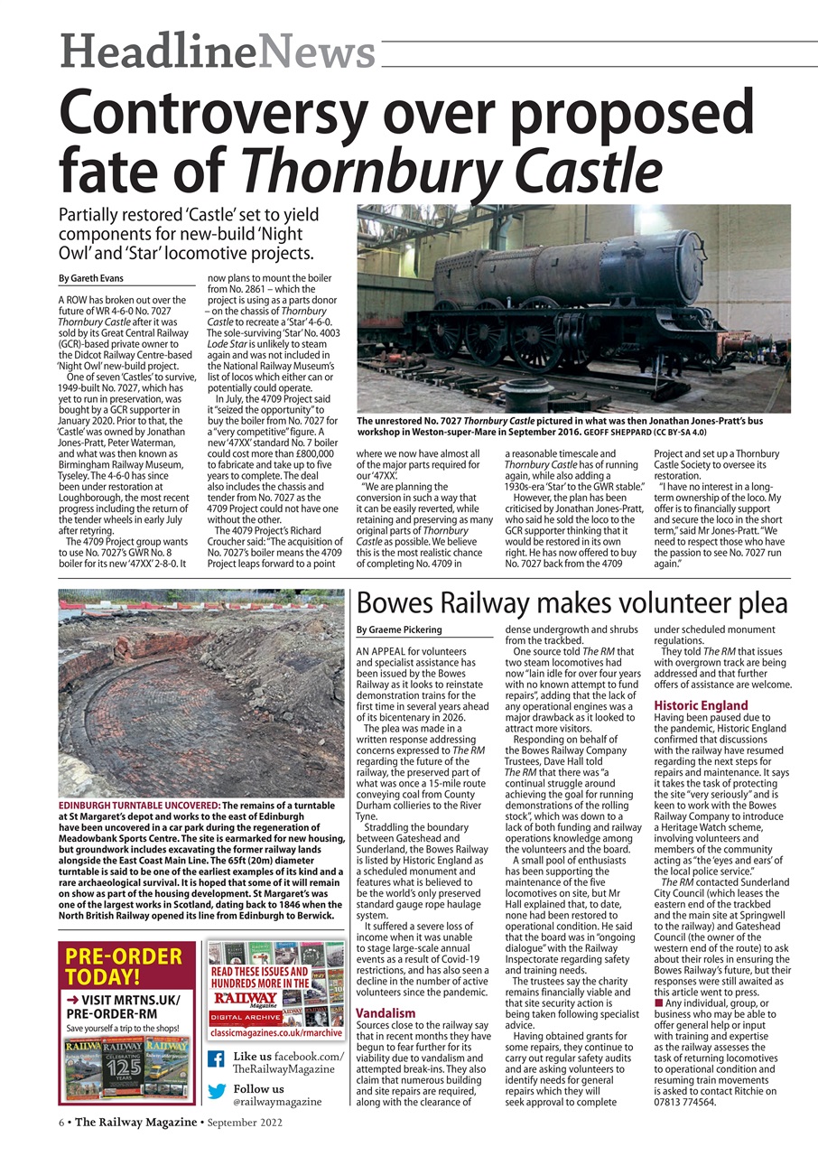 Railway Magazine Preview Pages