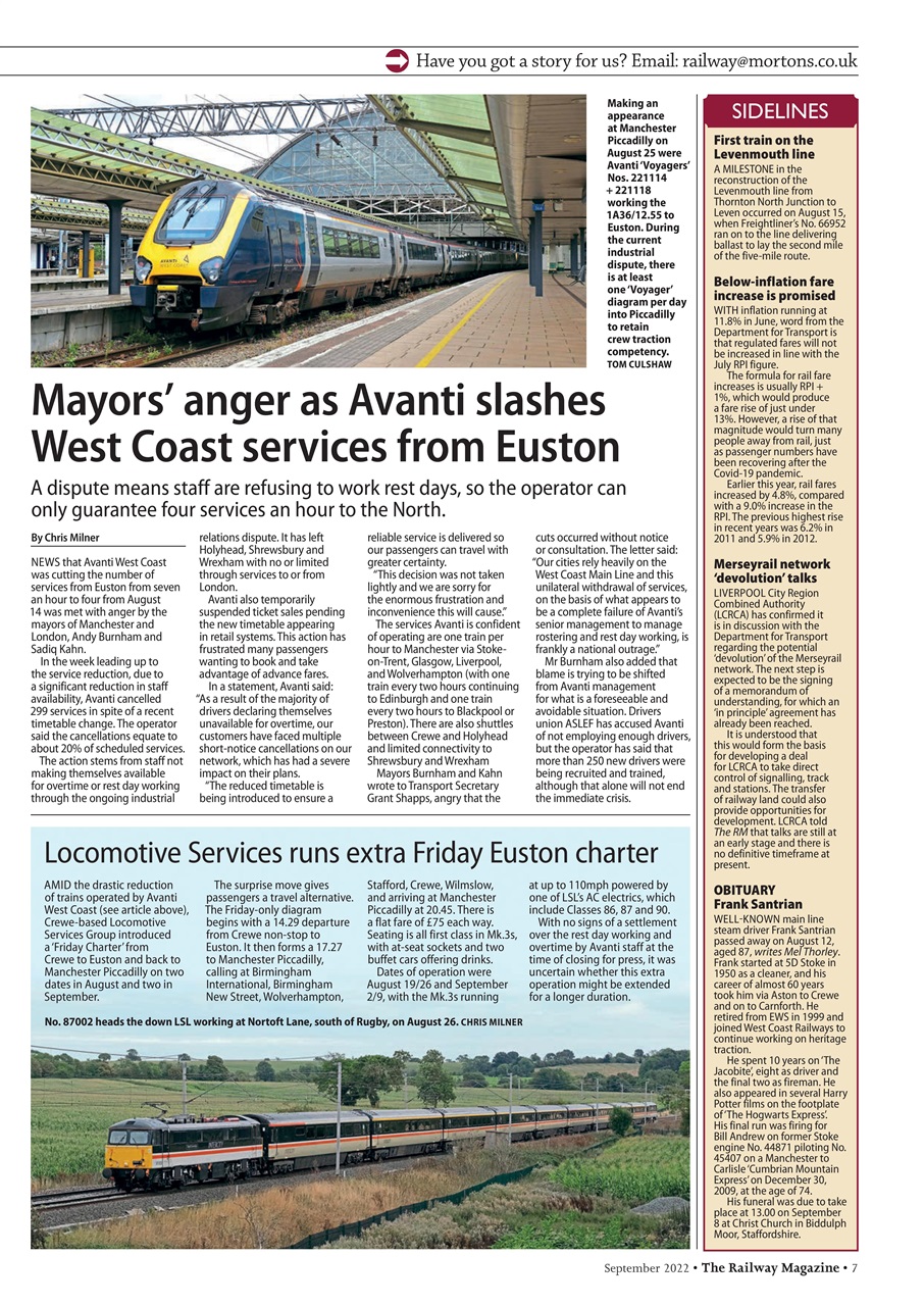 Railway Magazine Preview Pages