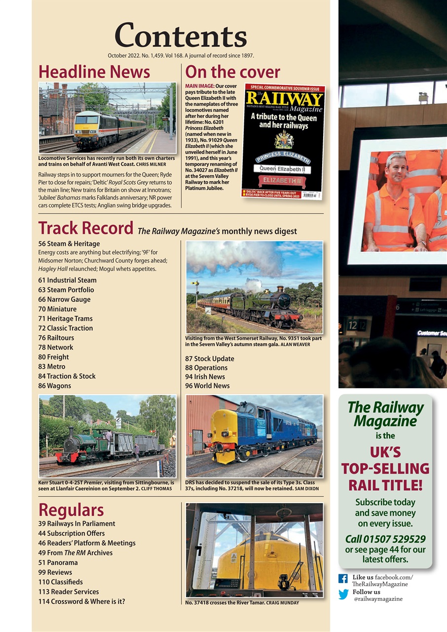 Railway Magazine Preview Pages