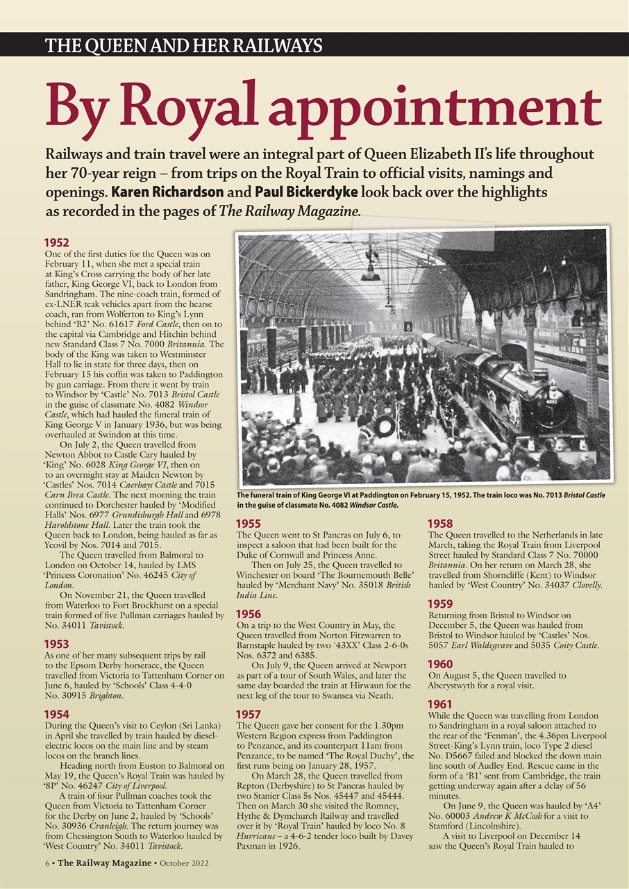 Railway Magazine Preview Pages