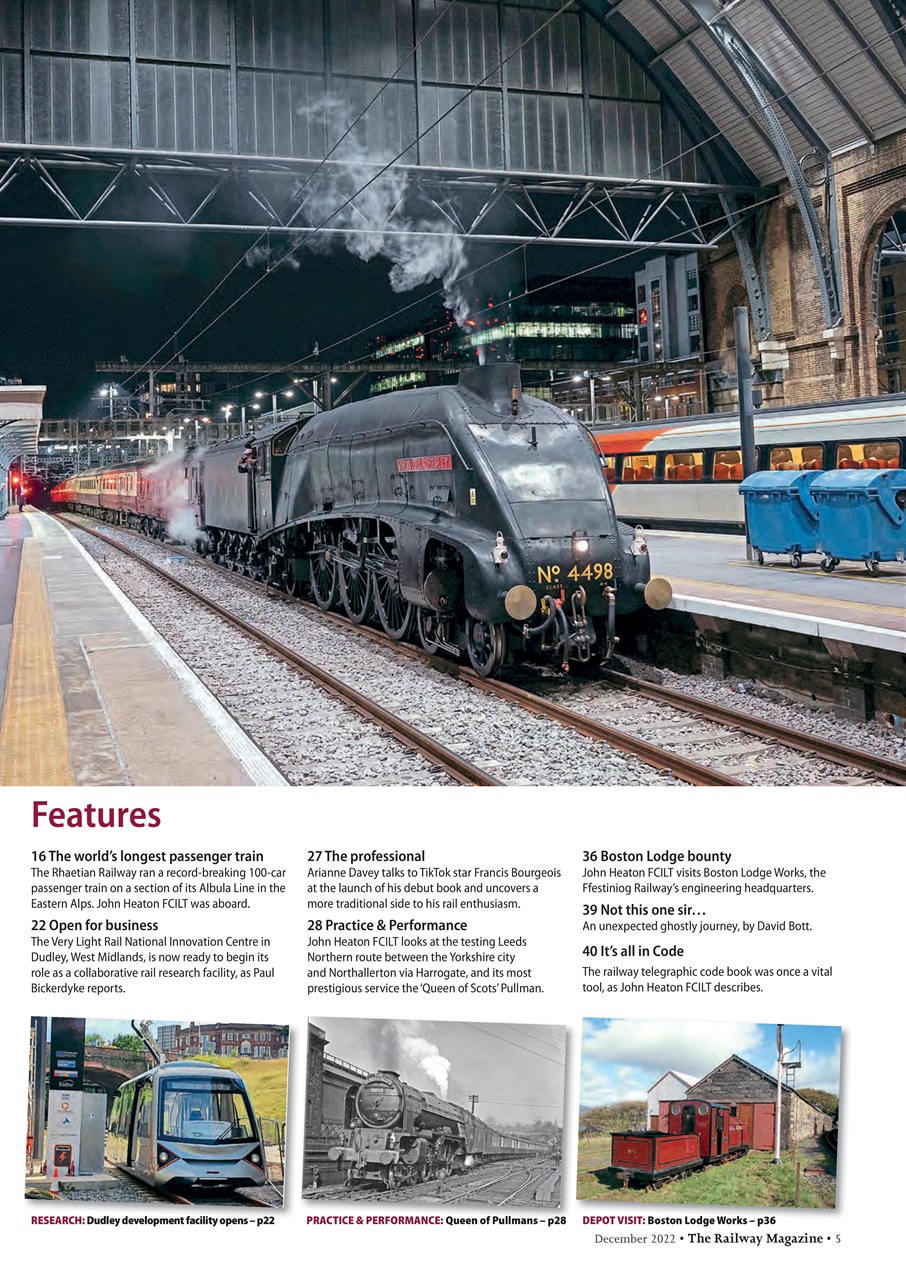 Railway Magazine Preview Pages