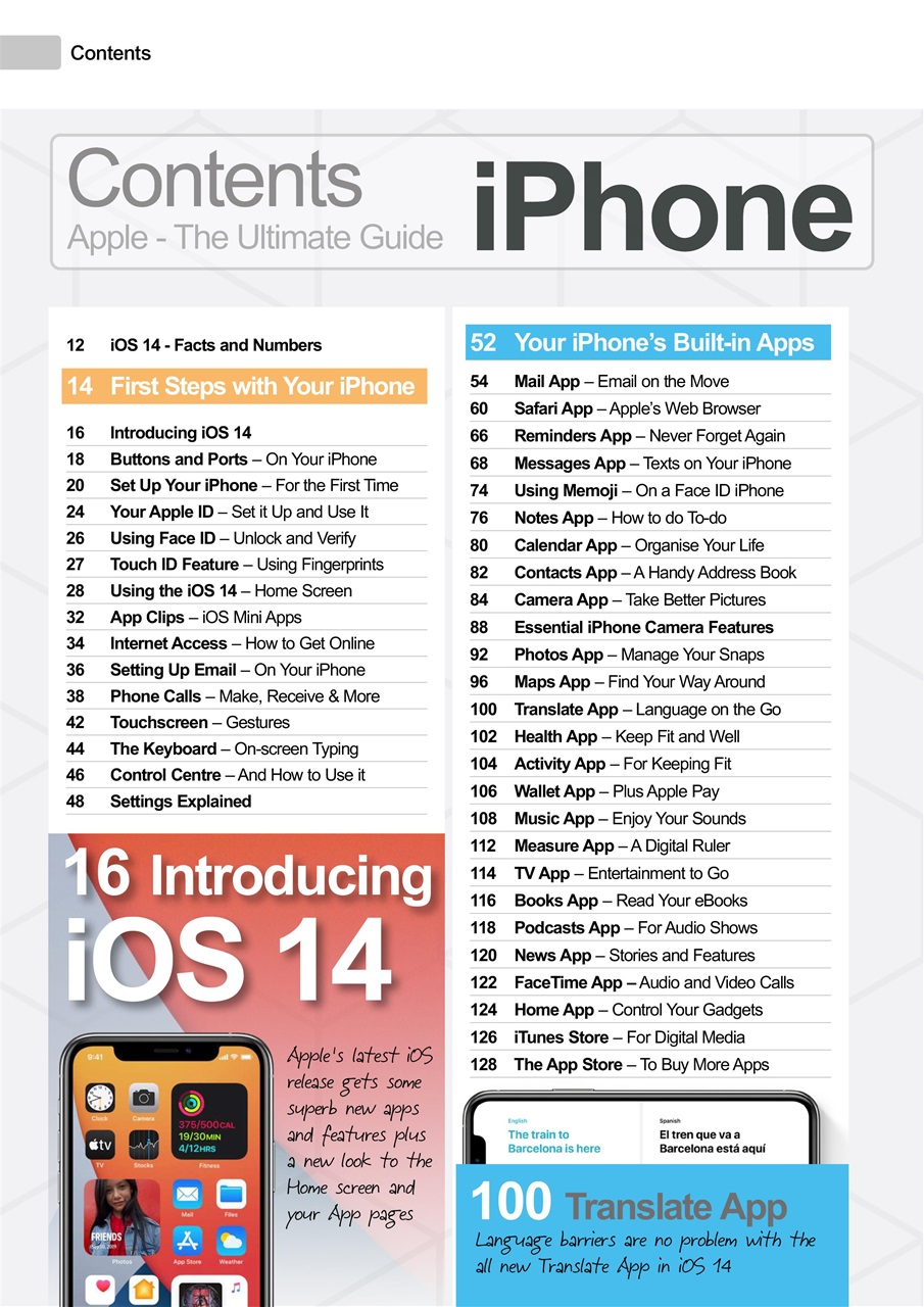 Essential Apple User Preview Pages