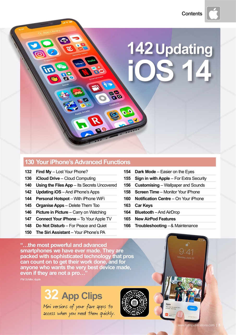 Essential Apple User Preview Pages