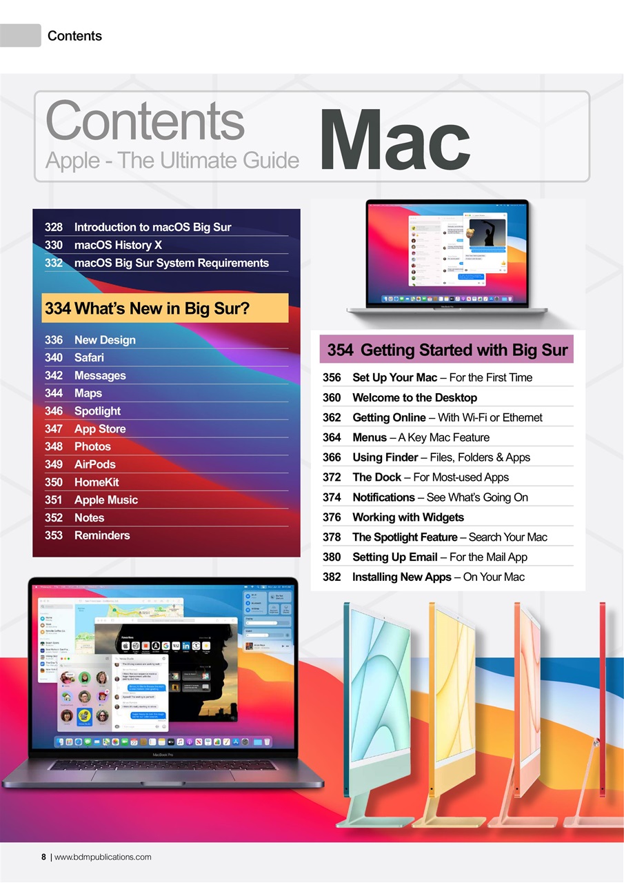 Essential Apple User Preview Pages