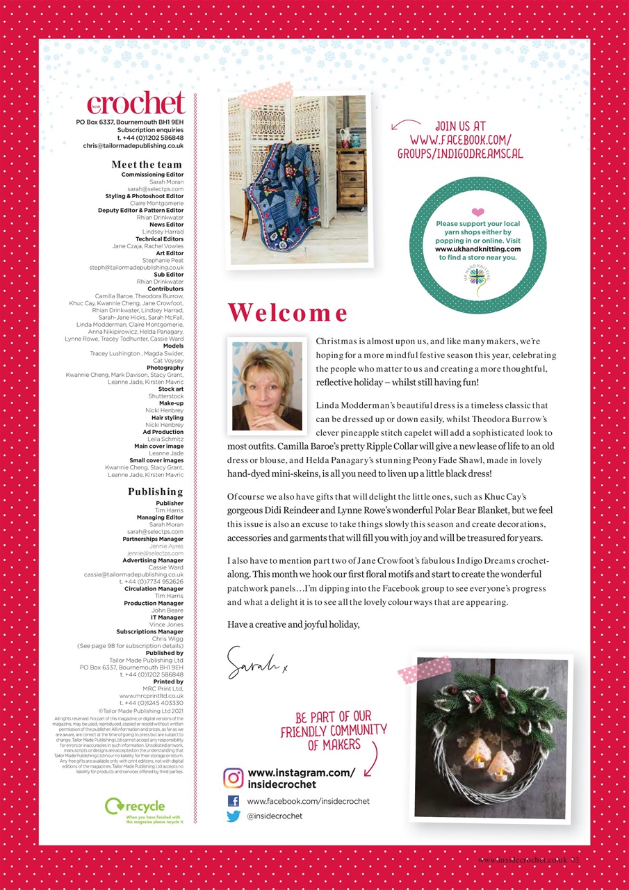 Inside Crochet Preview Pages