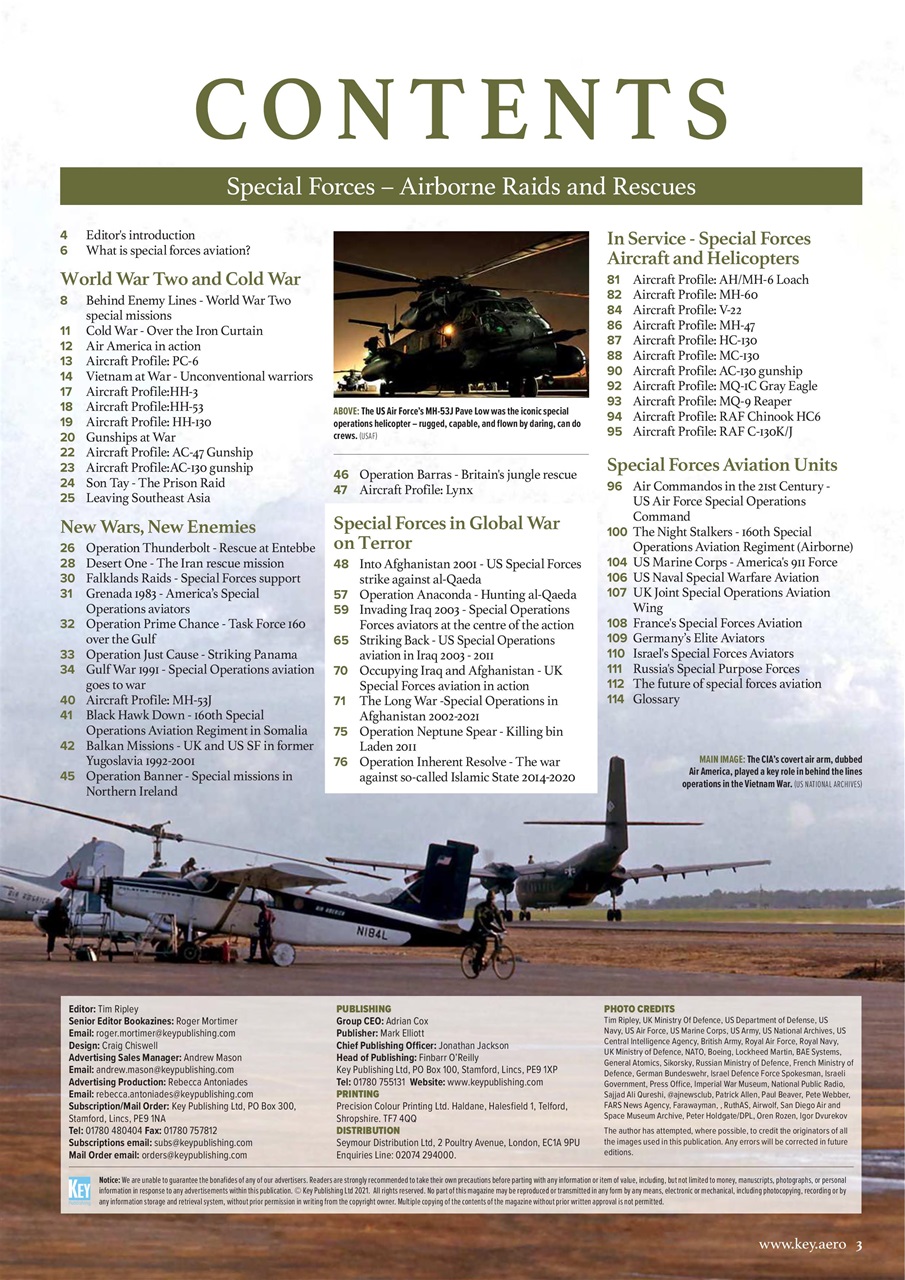Aviation Specials Preview Pages