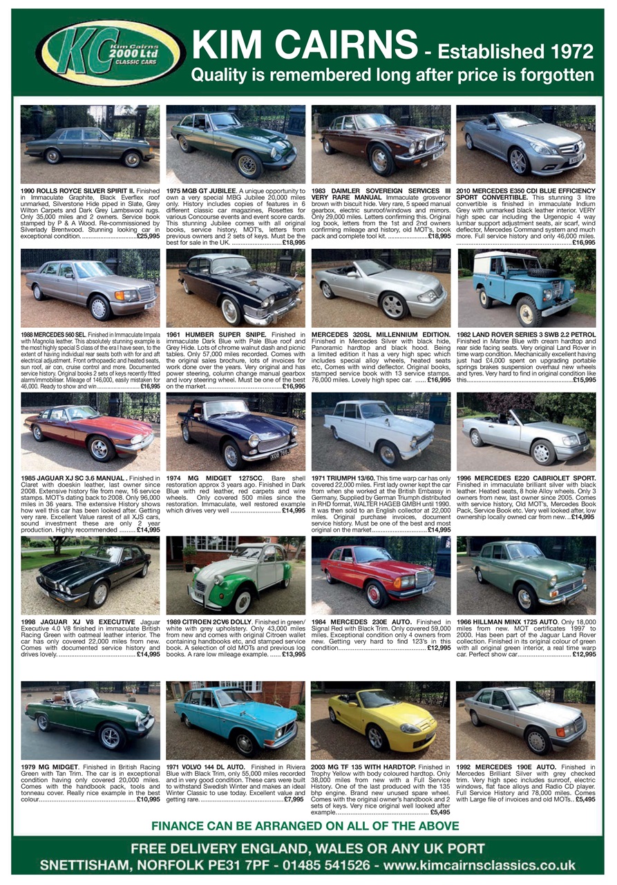 Classic Car Mart Preview Pages